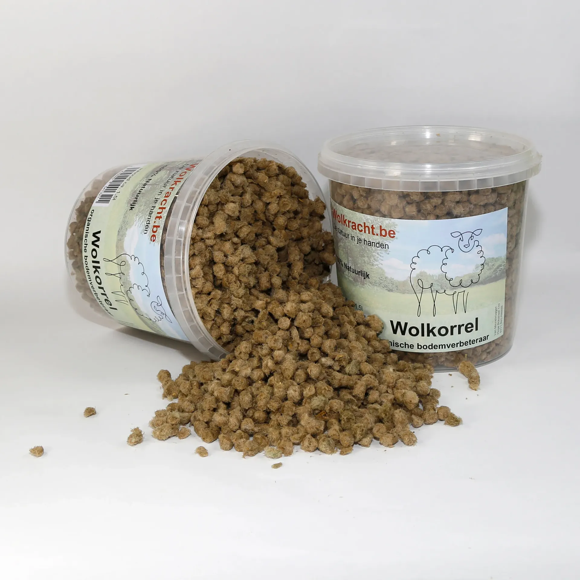 Wolkorrels 1,5L/ 500gr