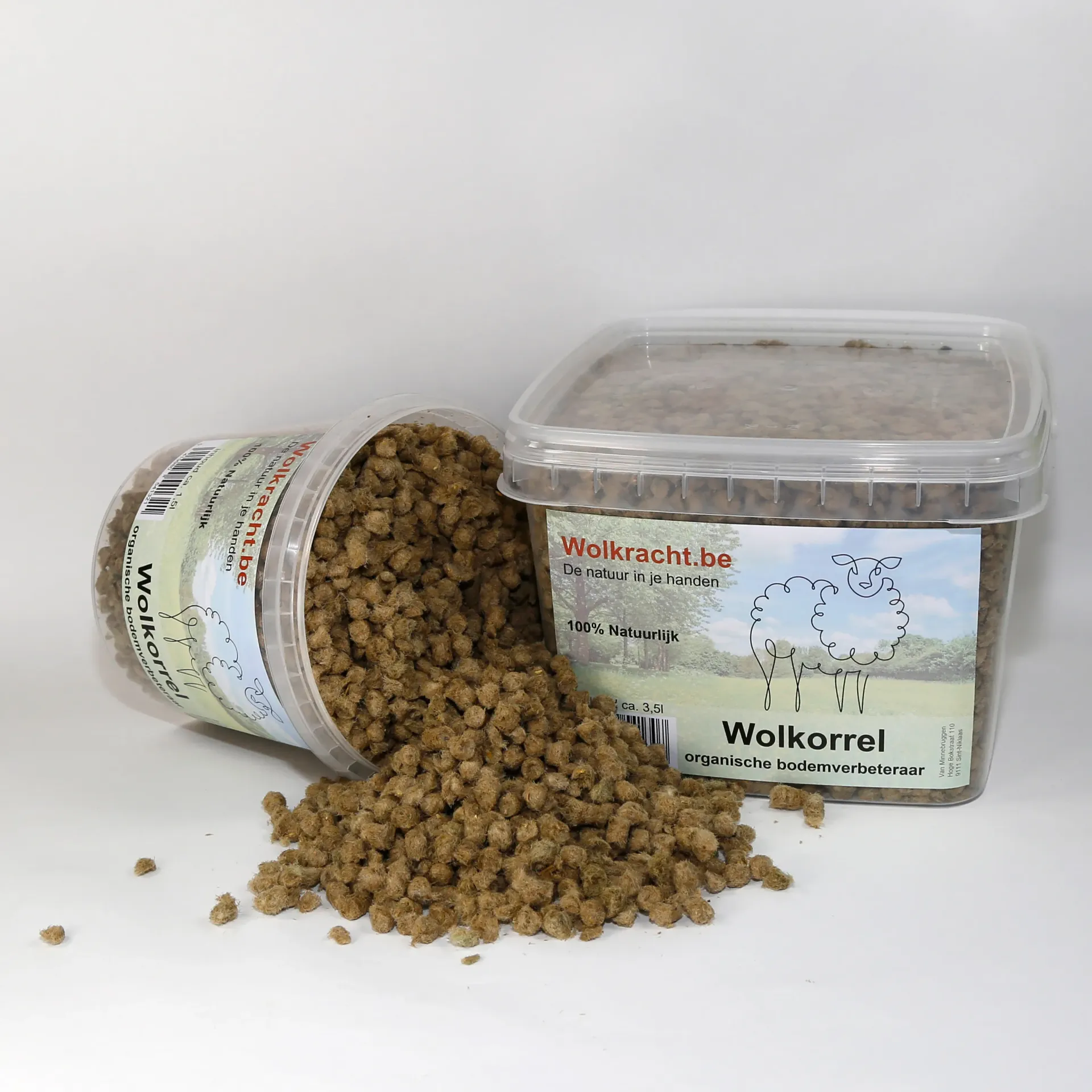 Wolkorrels 3,5L/ 1,3kg