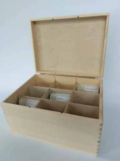 Boîte à graines en bois